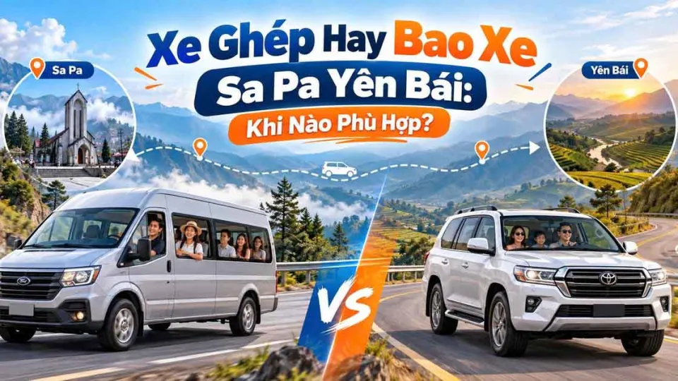 Xe Ghép Hay Bao Xe Sa Pa Yên Bái: Khi Nào Phù Hợp?