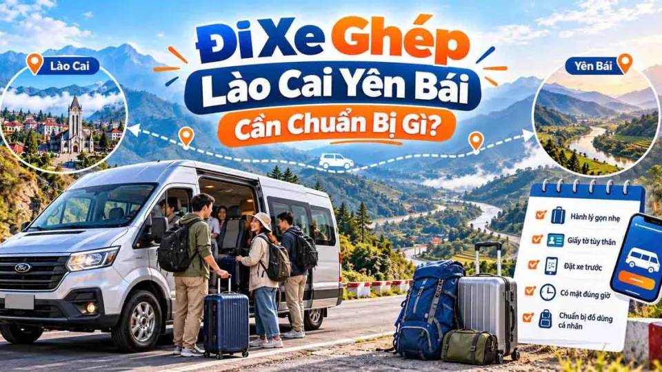 Đi Xe Ghép Lào Cai Yên Bái Cần Chuẩn Bị Gì?